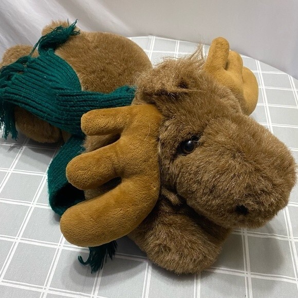 Vtg. Herbergers 1999 Herbie the Moose Large Plush 25” Stuffed Animal - Picture 3 of 4